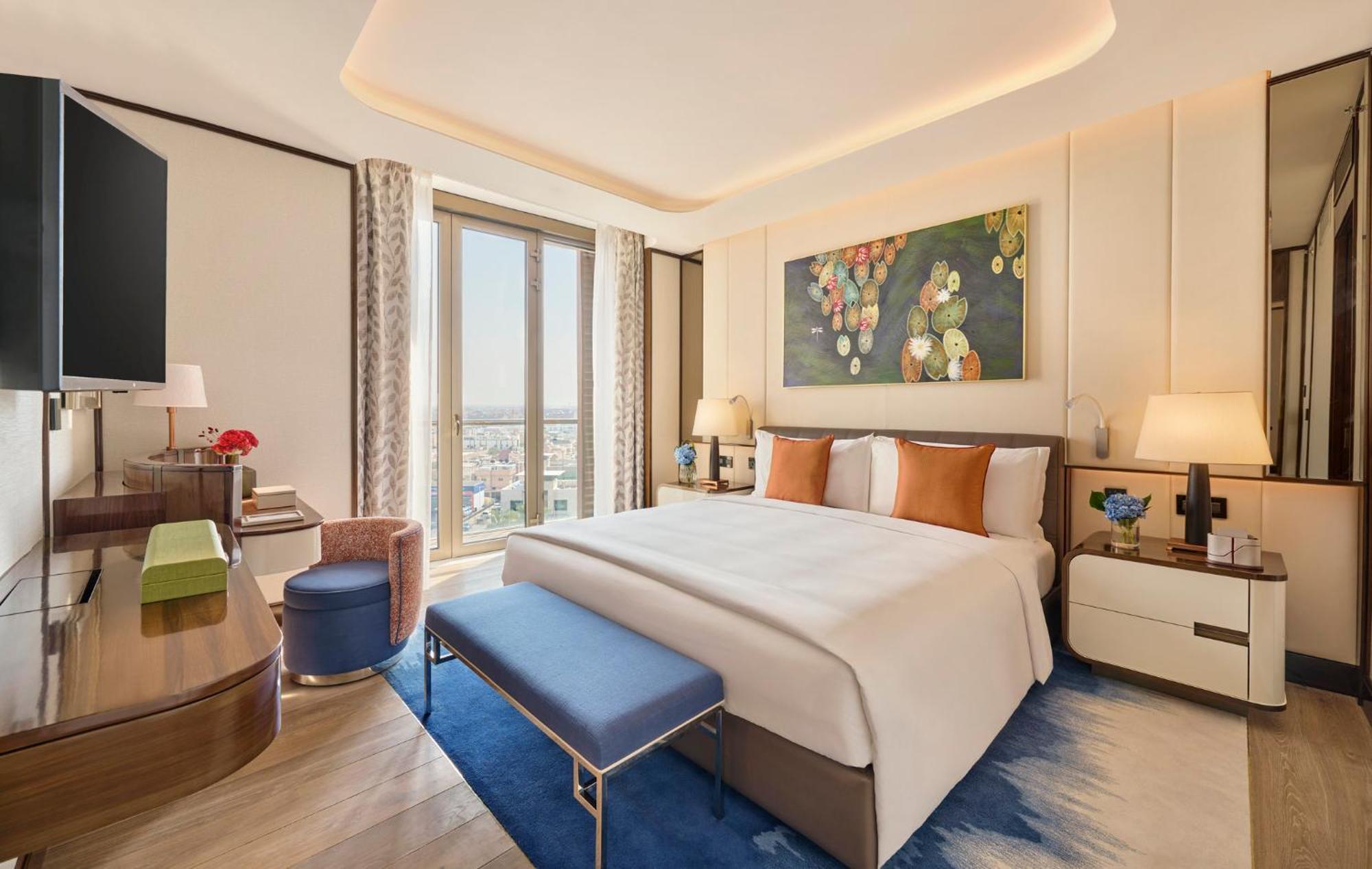 Mandarin Oriental Al Faisaliah, Riaad Buitenkant foto A bedroom at the hotel