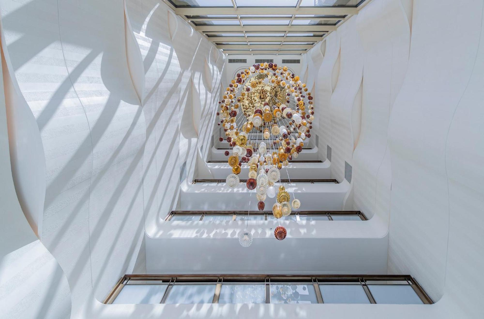 Mandarin Oriental Al Faisaliah, Riaad Buitenkant foto The staircase