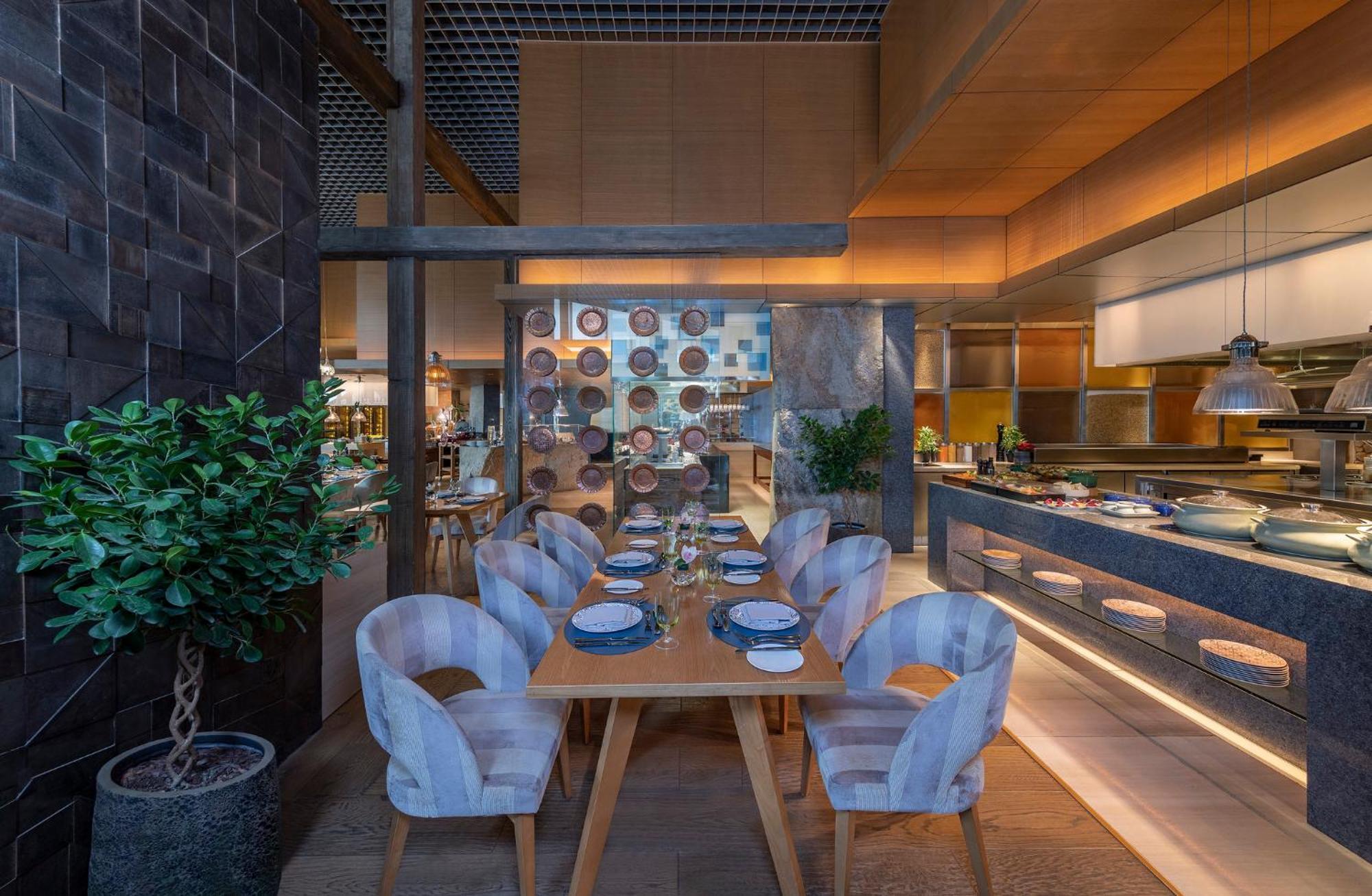 Mandarin Oriental Al Faisaliah, Riaad Buitenkant foto The Kitchen